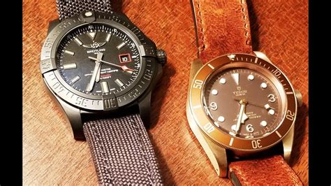 breitling avenger vs tudor black bay|Well Traveled Companion: Reviewing the Tudor Black Bay GMT.